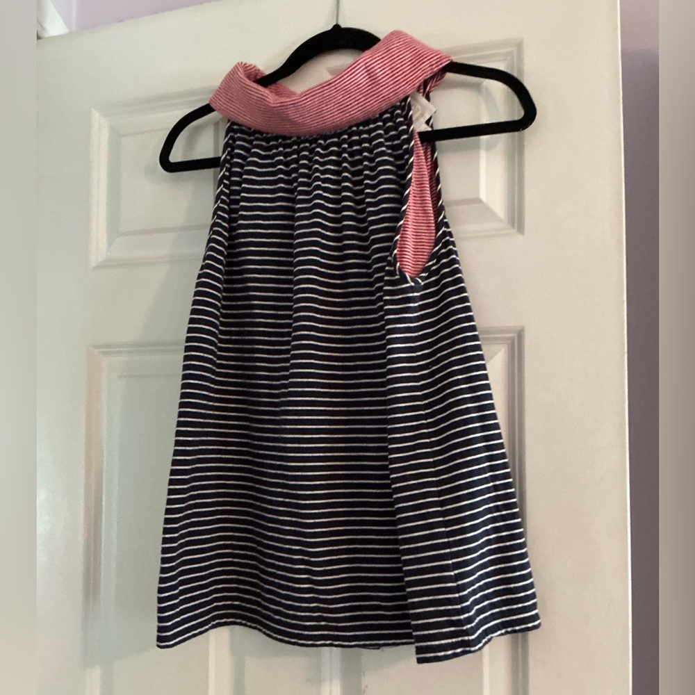 Sail to Sable Red White and Blue Sleeveless Top